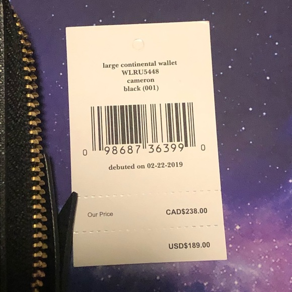 Kate Spade Large Cameron Continental Wallet - Picture 6 of 6